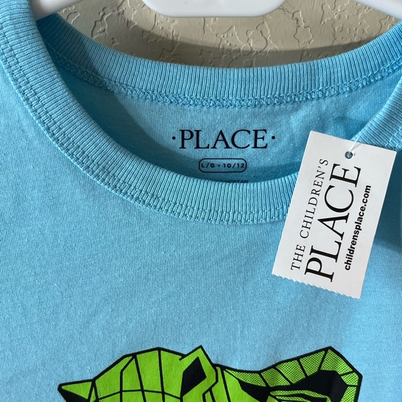 2 Pack Boy The Children's Place Blue and Pink Short Sleeve Tees - Picture 6 of 6